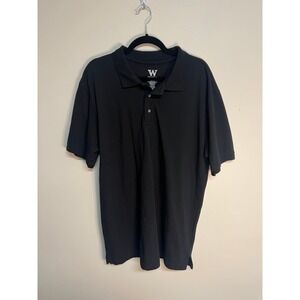 WearGuard Black‎ Polo, Men's Large